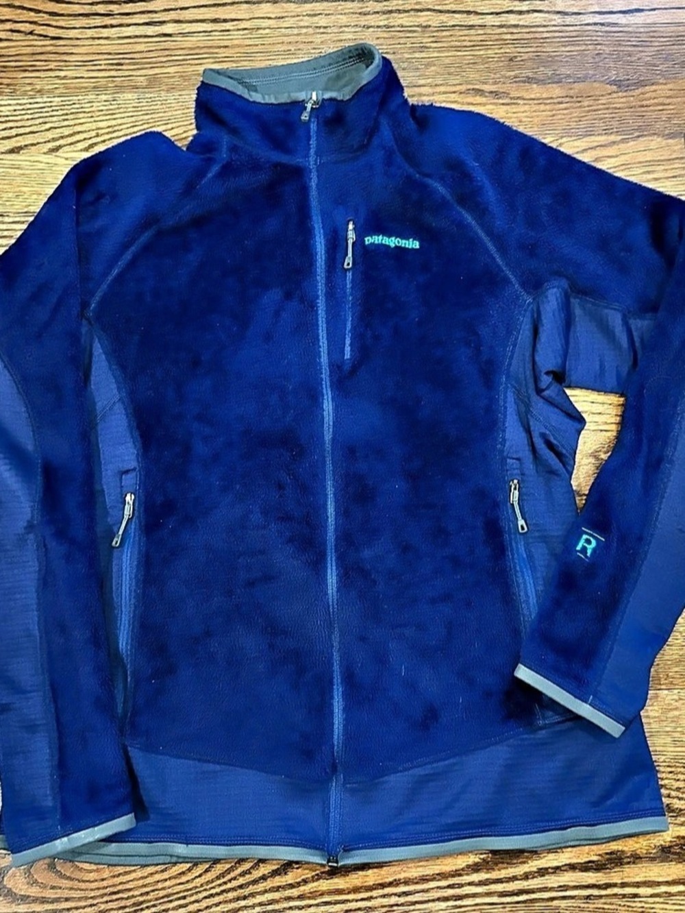 Women’s Patagonia R2 Regulator Full-Zip Jacket Blue XL